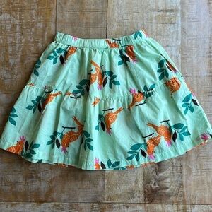H&M girls parakeet skirt size 6x